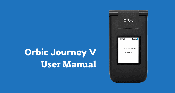 Verizon Orbic Journey V Flip Phone User Manual - PhoneCurious