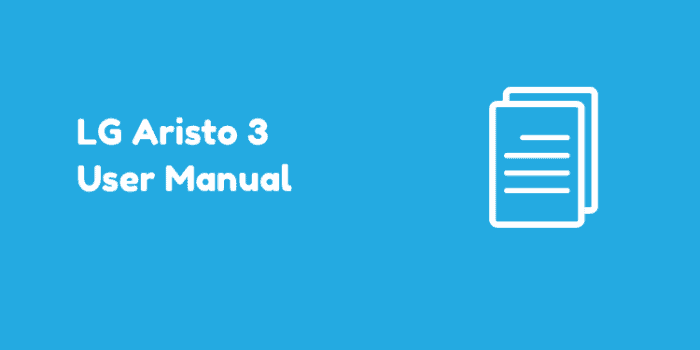 LG Aristo 3 Manual