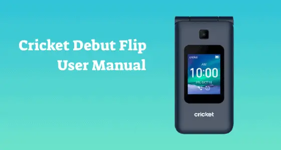 Cricket Debut Flip User Manual - PhoneCurious
