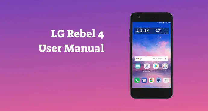 LG Rebel 4 User Manual