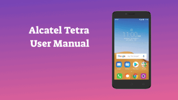 Alcatel Tetra User Manual