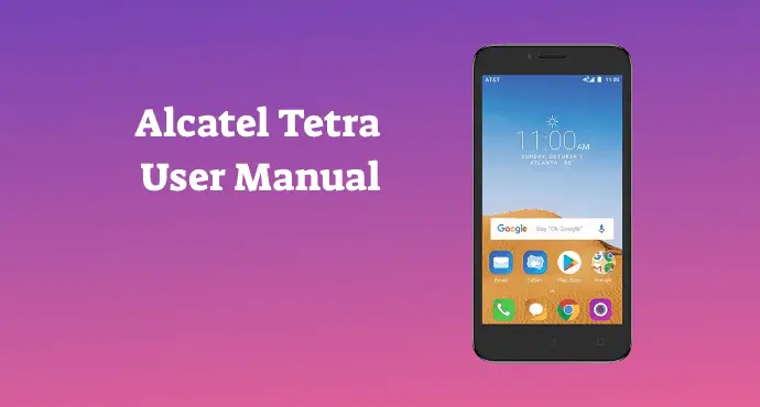 Alcatel Tetra User Manual