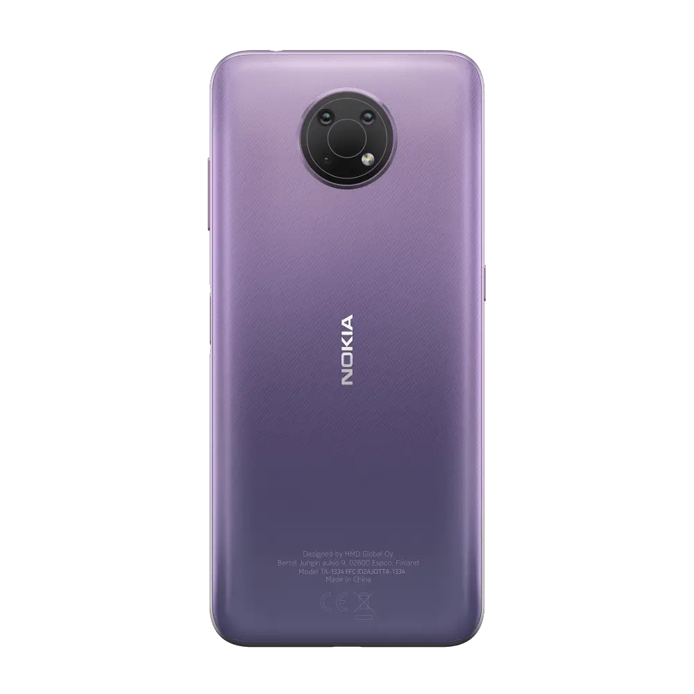 Nokia G10 Back Purple