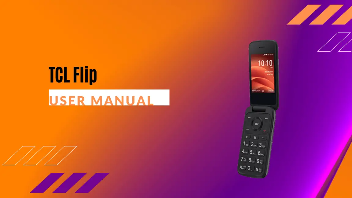 TCL Flip Phone (4056L/4056W) User Manual PhoneCurious