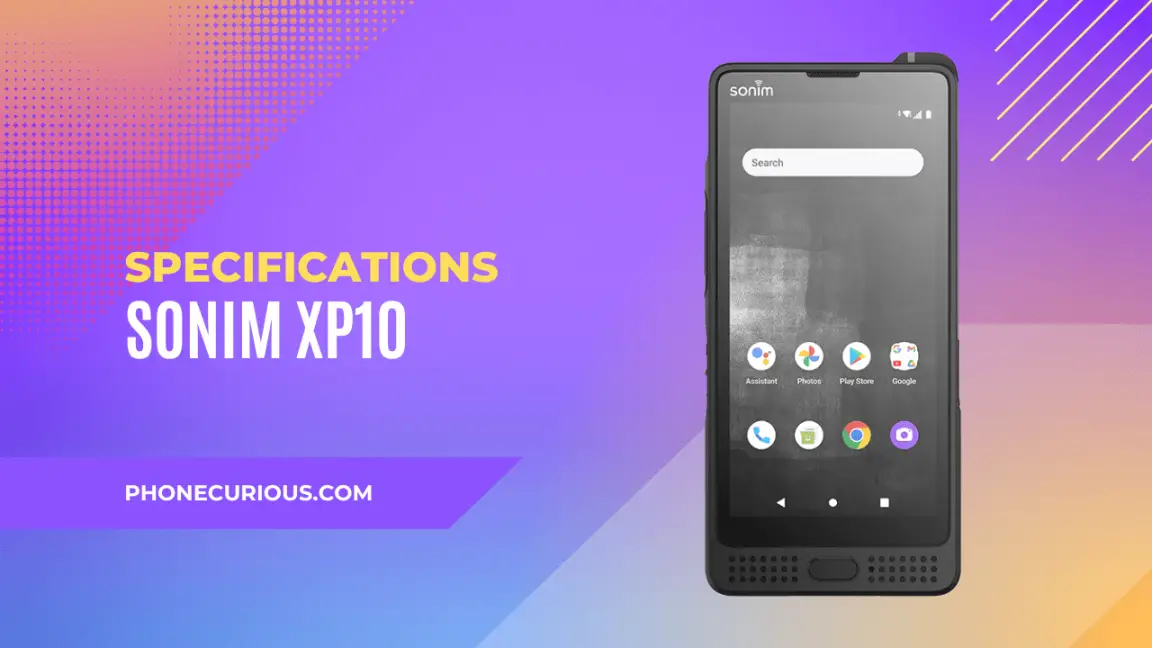 Sonim XP10 Specifications and Features PhoneCurious