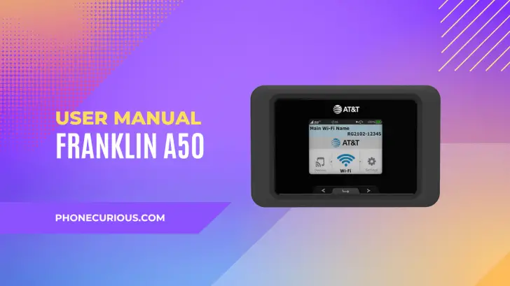 AT&T Franklin A50 (RG2102) User Manual - PhoneCurious