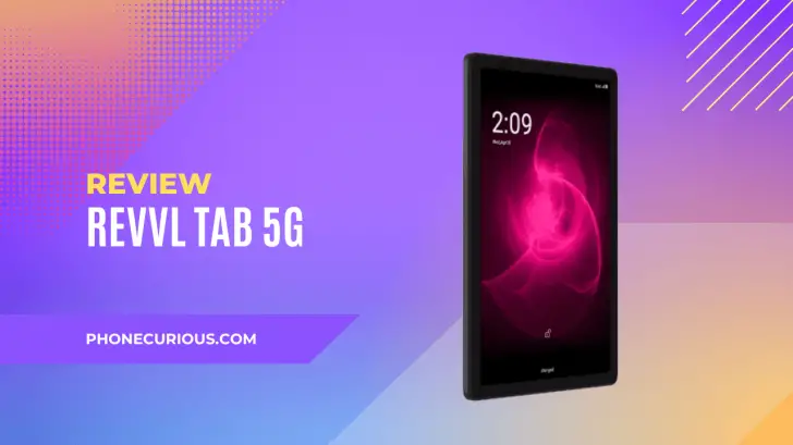 Custodia Tablet T-Mobile Revvl Tab 5G 10.36 - Cover PU Pelle Blu Con